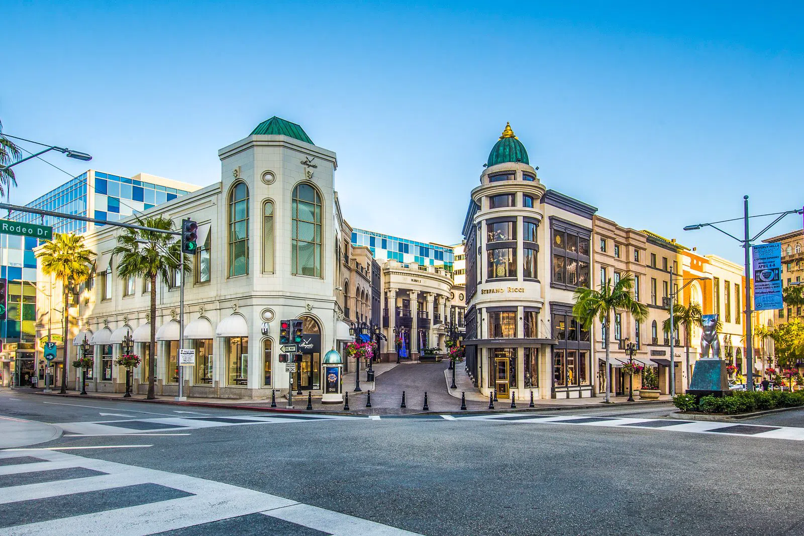 Rodeo Drive and Two Rodeo, Los Angeles